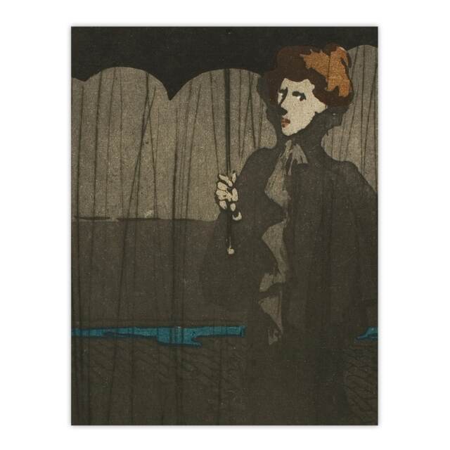 The Shower Art Nouveau Painting Steinlen Huge Wall Art Poster Print