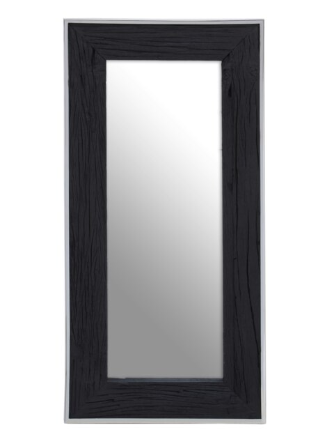 Kerala Black Rectangular Mirror Black