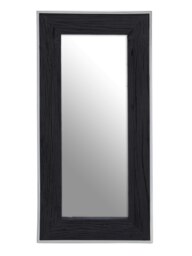 Kerala Black Rectangular Mirror Black
