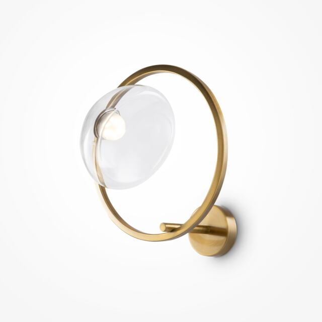 Maytoni Lunare II Modern Integrated LED Wall Lamp Brass 3000K