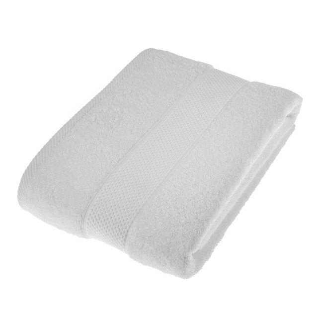 Homescapes Turkish Cotton White Bath Sheet