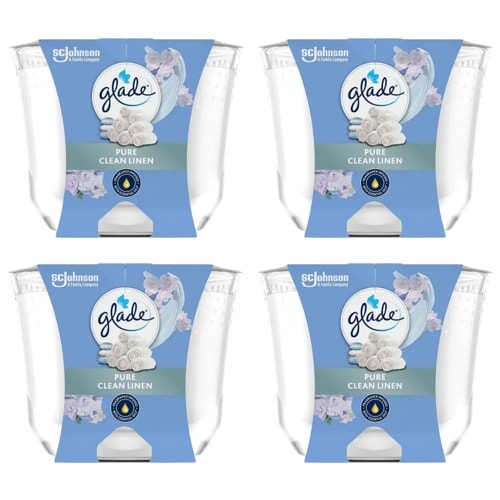 Glade Pure Clean Linen Candle