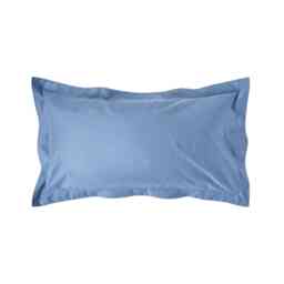 Homescapes Air Force Blue Egyptian Cotton Oxford Pillowcase 1000 TC - King Size Blue King