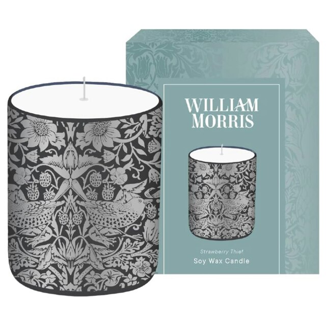 Portico Designs William Morris Strawberry Thief Soy Wax Candle