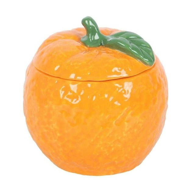 Something Different Orange Candle Jar - Orange - One Size