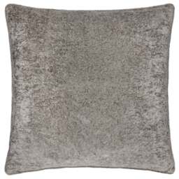 Paoletti Lustre Velvet Cushion Green Pewter
