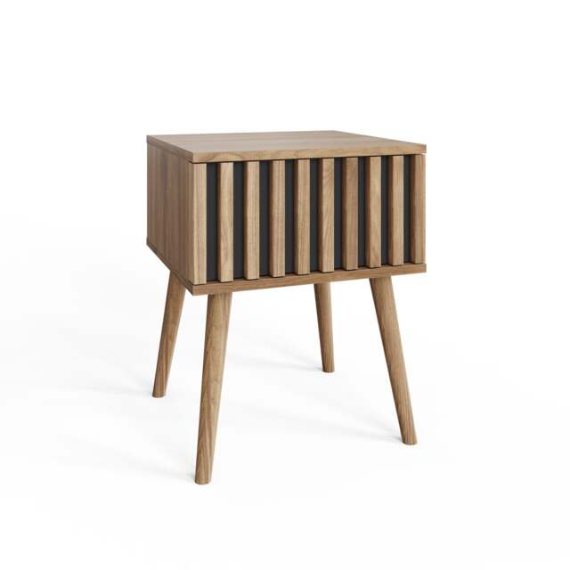 Rowan Lamp Table Brown Oak