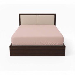 Satin Stripe Soft Touch Fitted Sheet 40cm Extra Deep Skirt Bed Linen Pink Super King