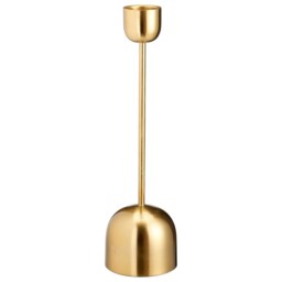 Metal Taper Candlestick Bell Candle Holder Stand Wedding Centrepiece Display Gold 1x Gold 36cm