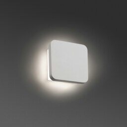 Elsa Integrated LED Indoor Wall Light White Plaster
