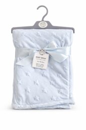 Super Soft Baby Wrap Blanket Cozy Newborn Swaddle Shawl (75x100cm)