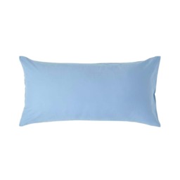 Homescapes Blue European Size Egyptian Cotton Pillowcase 200 TC - 40 x 80 cm