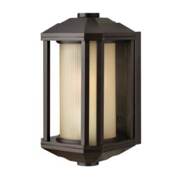 Hinkley Castelle Outdoor 1 Light Small Wall Lantern Bronze IP44