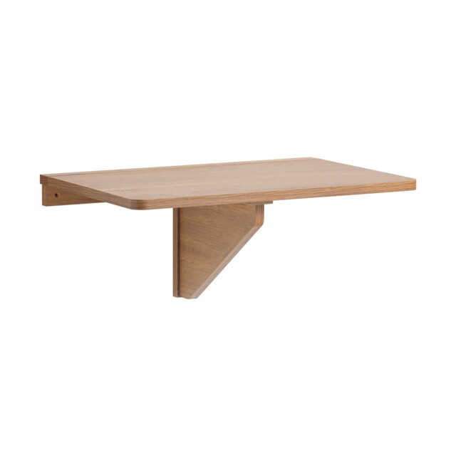 SoBuy FWT03-PF,Folding Wall-mounted Drop-leaf Table Brown Dark Brown 1