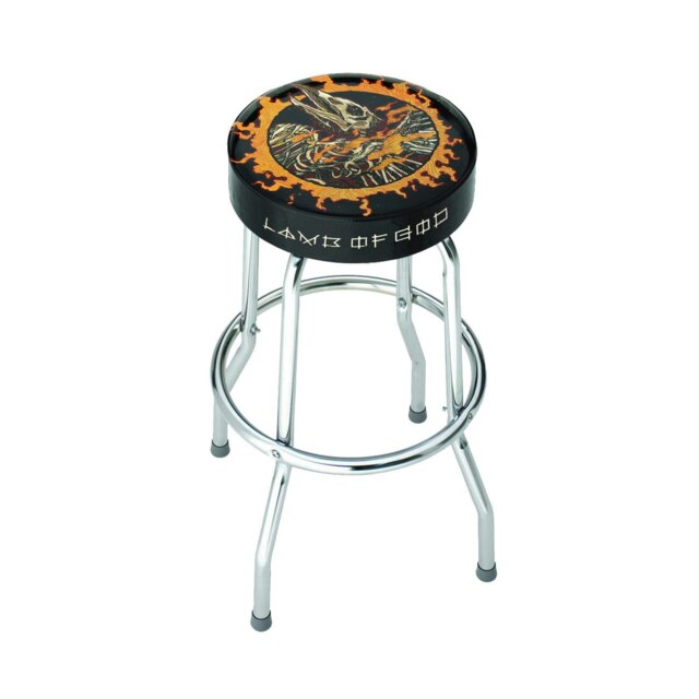 Rocksax Lamb Of God Bar Stool - Omens Black