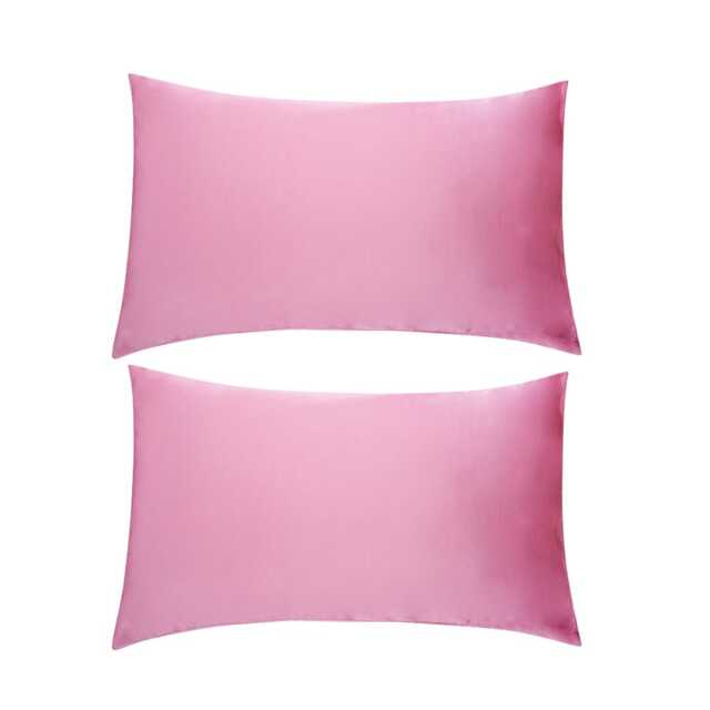 SMUG Blush Satin Pillowcase Set - Blush