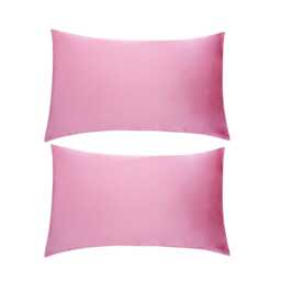 SMUG Blush Satin Pillowcase Set - Blush