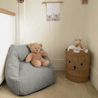 rucomfy Indoor Kids Bean Bag Chair - Snug Snuggle Seat
