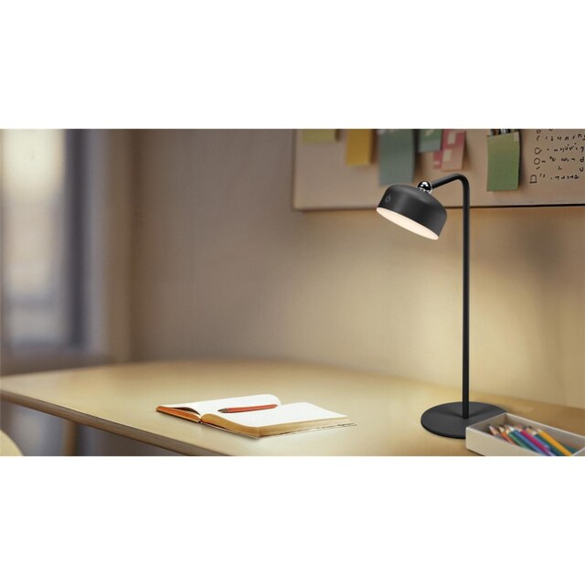 Osram Decor Helper Gadget Smart Table Lamp 830 USB Black Rechargeable Dimmable Black Black 1