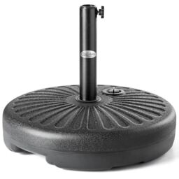 Round Plastic 35Kg Parasol Base