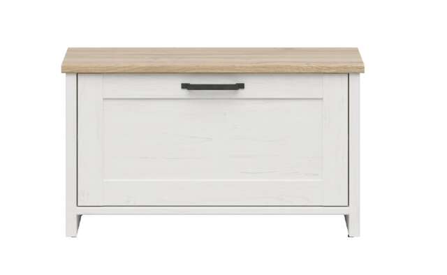 Shoe Cabinet Storage Cupboard Hallway Unit White Pine Oak Shabby Chic Loksa