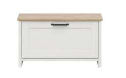 Shoe Cabinet Storage Cupboard Hallway Unit White Pine Oak Shabby Chic Loksa