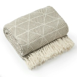 Zahra Natural Blanket/Throw