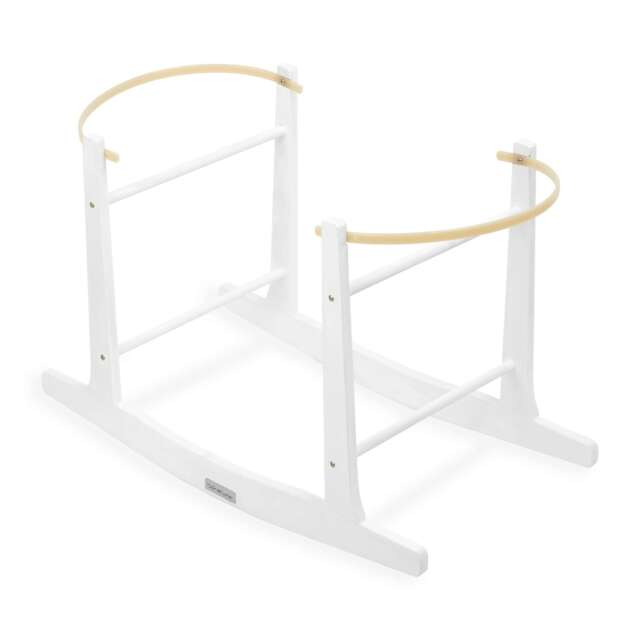 Clair de Lune Wooden Rocking Stand - White