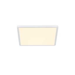 Nordlux Oja Indoor Ceiling Light White Plastic Intergrated LED 3-Level Dimming - Mains Powered, IP20