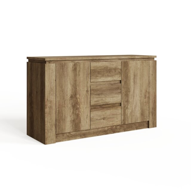 Canyon Oak Sideboard Brown Grey Oak