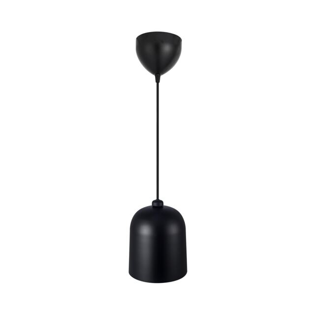 Nordlux Angle Indoor Pendant Light Black Metal E27 Magnetic Shade - Mains Powered, IP20