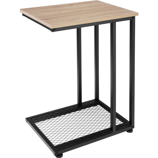 Bedside Table Eton - industrial style, 48 x 35 x 66 cm Brown industrial wood light, oak Sonoma 48 x 35 x 66 cm 1