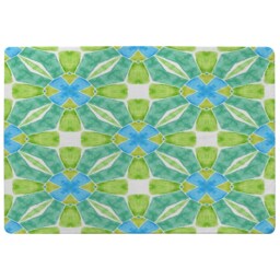 Green Optimal Boho Chic Rug Multi