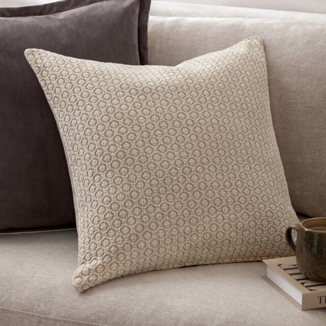 Yard Tryfan Textured Cotton Cushion