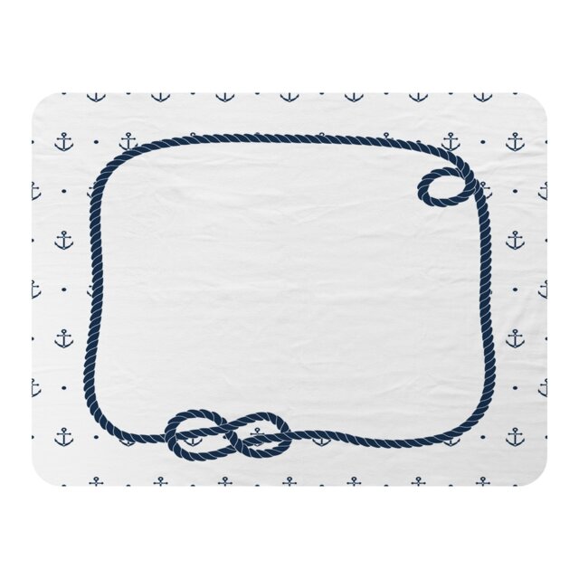 Rope Doodle Blanket Multi