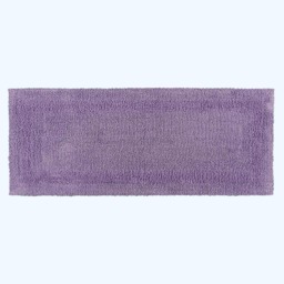 Homescapes Luxury Reversible Bath Mat Runner - Lilac Purple Lilac