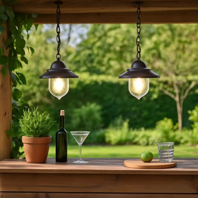 CGC Lighting Ryder Black Hanging Outdoor Lantern IP44 E27 Socket Black Black One Size