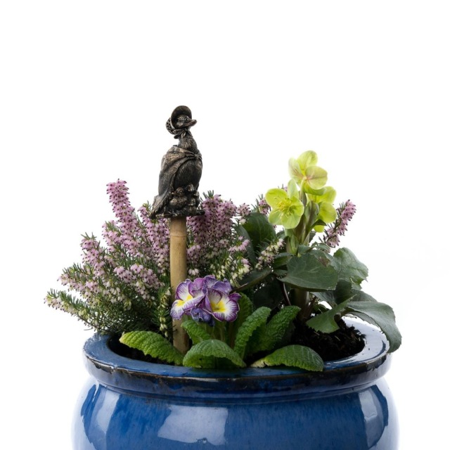 Cane Companions Figurine Bronze Jemima Puddle Duck