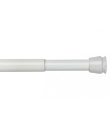 White Extendable Shower Curtain Rod 140 - 260cm White White