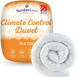 Slumberdown Climate Control Duvet, 10.5 Tog, Super King White