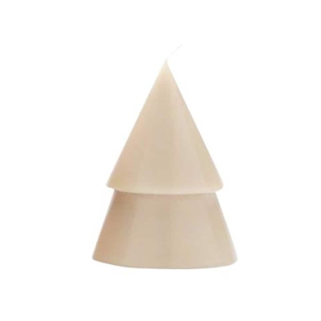 Originalhome Tree Christmas Candles (Pack of 2) Brown Beige One Size 1