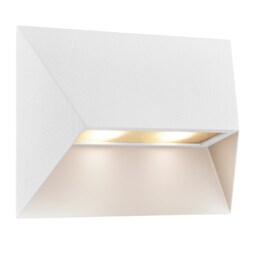 Nordlux Pontio Outdoor Wall Light White Aluminium Solar GU10 Sensor Weatherproof - Mains Powered, IP54 White White