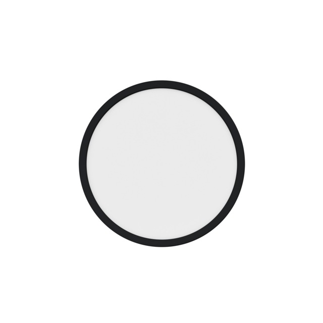 Nordlux Oja Indoor Ceiling Light Black Plastic Intergrated LED 3-Level Dimming - Mains Powered, IP54