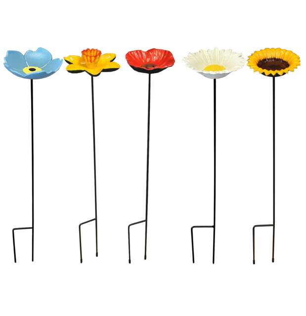 Floral Bird Feeders - Poppy, Daffodil, Sunflower, Daisy & Forget Me Not