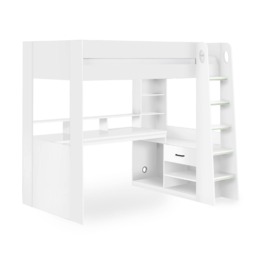 Elm Gaming Highsleeper - All White - Single (90cm)