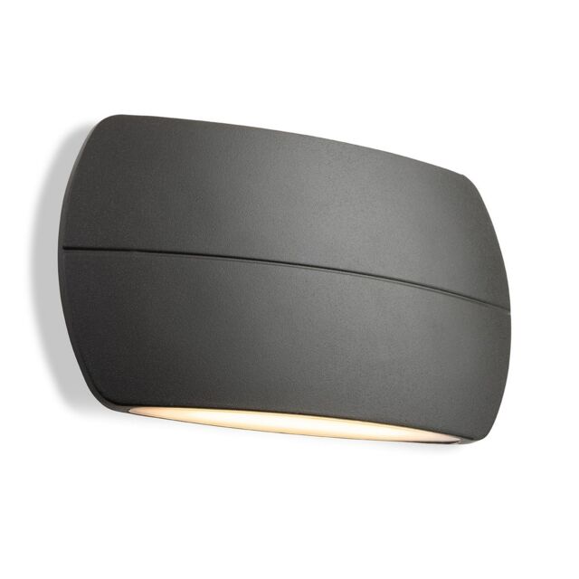 Carmen Up Down Wall Light Graphite 10w LED 601lm 3000K IP65