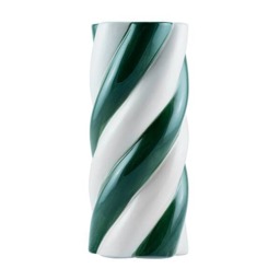 Que Rico Amor Del Color Green/White Camila Vase Green