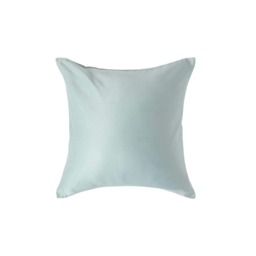 Homescapes Duck Egg Blue Organic Cotton European Size Pillowcase 400 TC - 40 x 40 cm