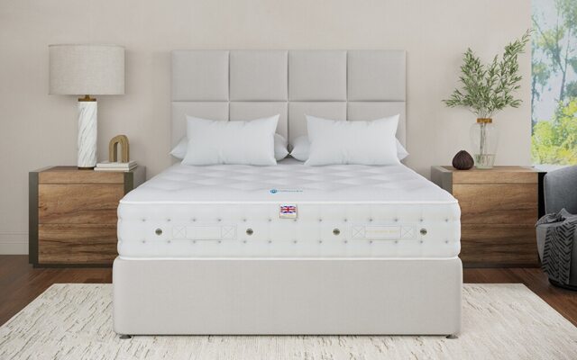 Millbrook Wool Luxury 1000 Pocket Mattress Single White 1