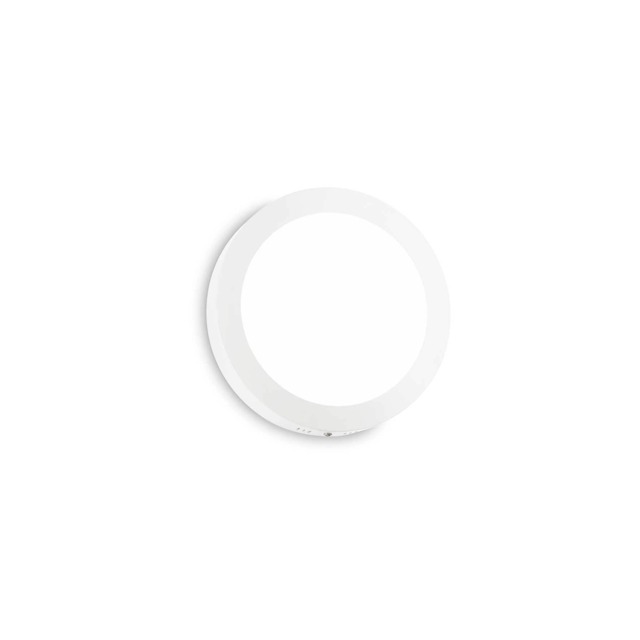 Universal Integrated LED 17cm Round Semi Flush Light White 1250Lm 4000K